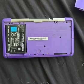 Nintendo 3DS Handheld System Midnight Purple With Case Tested Working