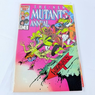 New Mutants Annual 2 Lot Key 1st Psylocke Betsy Braddock Copper Age