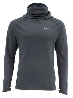 Simms Fishing Exstream Core Top Layer LG Raven NEW wTags Warmest Layer! RARE!