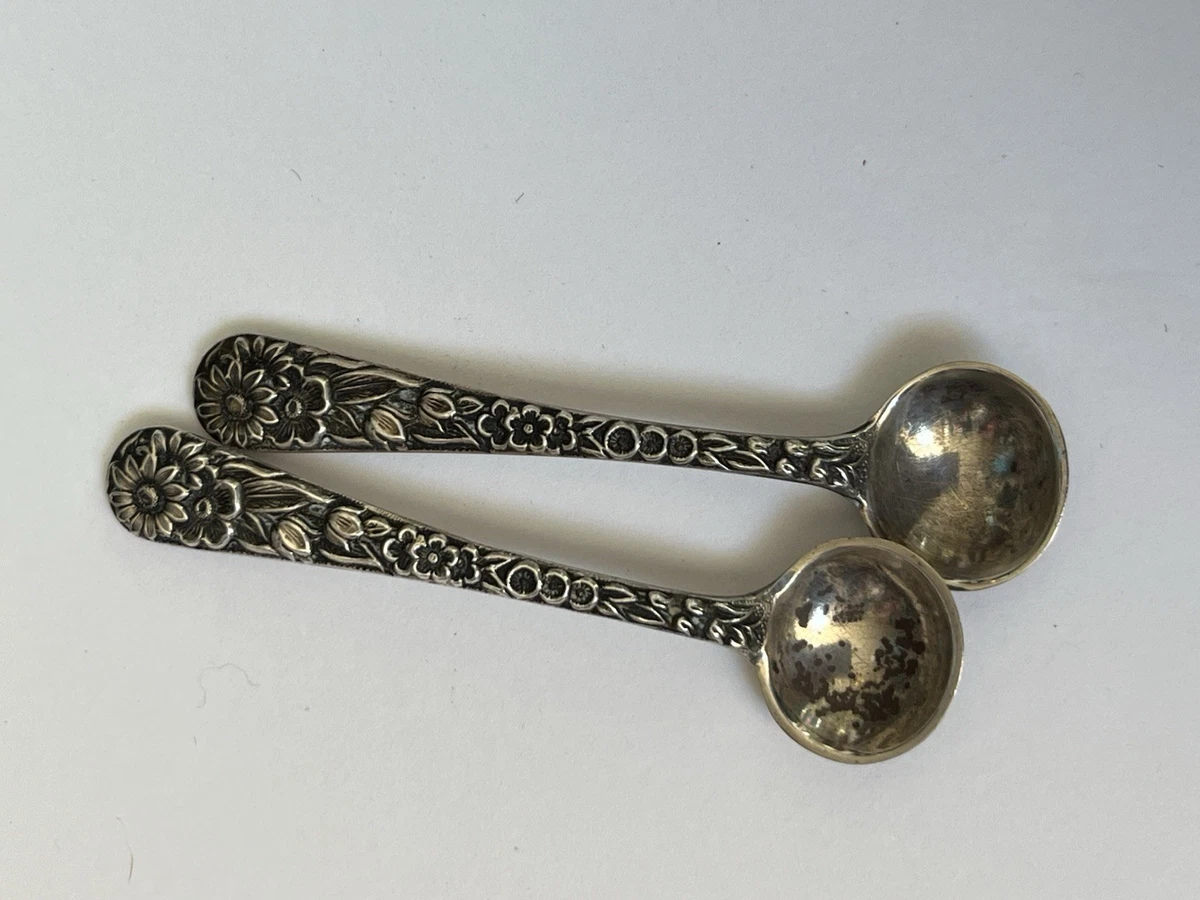 Kirk Stieff Repousse Antique US Sterling Silver Spoons for sale | eBay