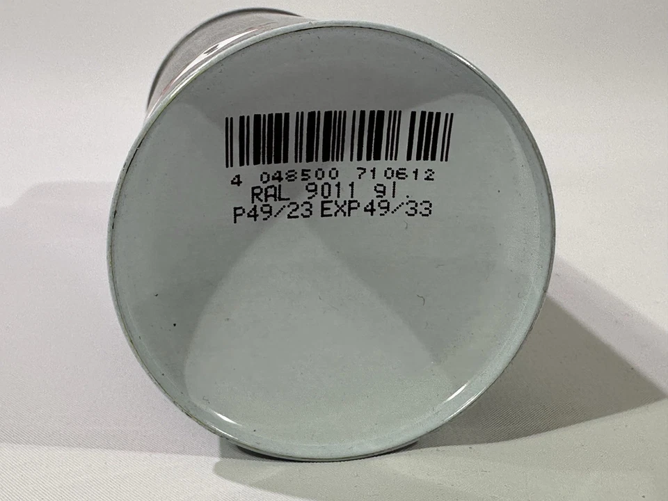 DUPLI COLOR RAL-Lack 710612 RAL 9011 Graphit Schwarz Spraydose 400ml Glänzend - Bild 4 von 4