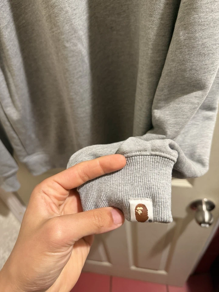 Grey Bape Crewneck Sweater - Image 4 of 4