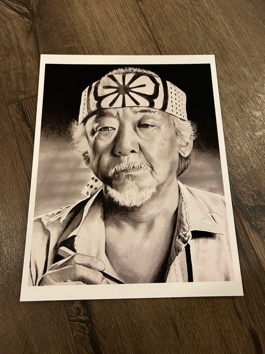 その他 Miyagi MR MIYAGI Art Print Photo Poster 8 x 10 Karate Kid Dojo COBRA KAI