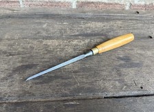 Vintage 1/4” Marples Sash Mortise Wood Chisel Woodworking Old Tool