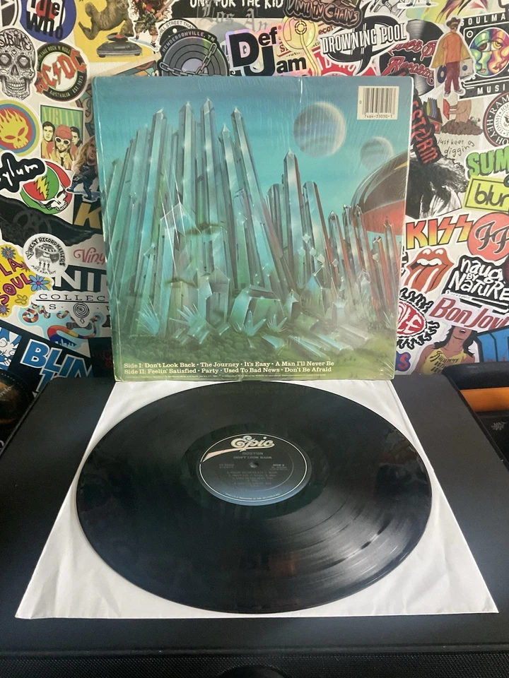 BOSTON Don’t Look Back VG++ VINYL W/HYPE STICKER  Foto 2 de 2