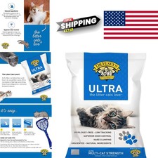 Ultra UnScented Clumping Cat Litter 40 Pound Bag Low Dust Hypoallergenic Formula