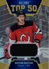2019-20 Upper Deck Allure Top 50 Jerseys #T5016 Nathan Bastian C Jersey - HKY