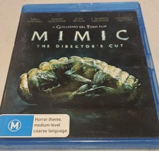 Mimic Directors Cut Blu-Ray Mira Sorvino Norman Reedus 1997 Guillermo Del Toro