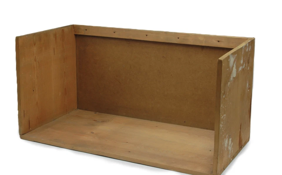 ANTIKE PUPPENSTUBE Puppenzimmer Kaufmannsladen Kaufladen Wohnzimmer 61x29x30cm - Bild 3 von 4