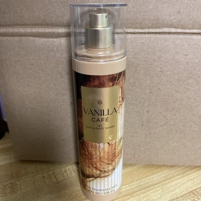 ONE Bath & Body Works VANILLA CAFE Fine Fragrance Mist Spray 8 oz NEW!