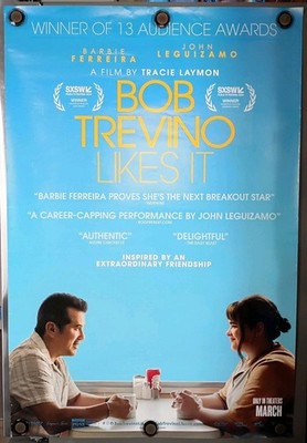 BOB TREVINO LIKES IT 2025 ORIG ROLLED DS MOVIE POSTER BARBIE FERREIRA Leguizamo