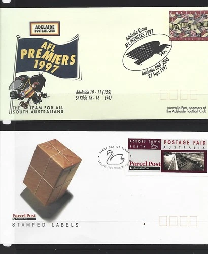 Selection 5  Australian First Day Covers & sheetlets