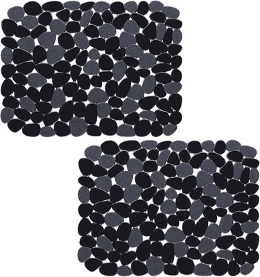 Pebble Sink Mat for Stainless Steel/Ceramic Sinks, 2 Pack PVC Sink Protectors Ma