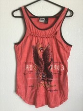 Vintage Harley Davidson Womens Tank Top Large Made in USA