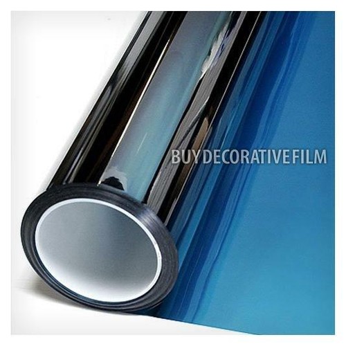 BDF PRBL Window Film Heat Control and Daytime Privacy Blue out, Silver in - Picture 3 of 17