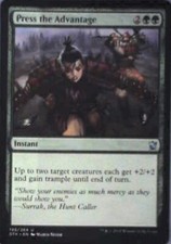 Press the Advantage - Dragons of Tarkir: #196, Magic: The Gathering Nm R148