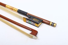 Advance Violin Bow 4/4 Natural Bow Hair Brazilwood Ebony Frog octagonal Stick
