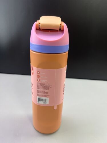 Owala FreeSip 24 Unzen Edelstahl Wasserflasche in Tangy Tango - Bild 2 von 4