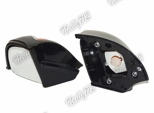 Black Rearview Mirrors Turn Singal Fit BMW R850RT R1100 R1150 R 1100 1150 RT RPT - Picture 6 of 10