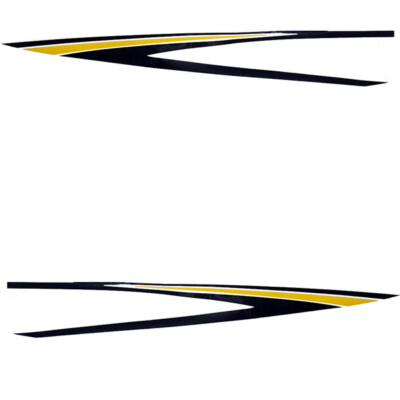 Glastron Boat Graphic Hull Decals 0572951A - Set of 2 | eBay