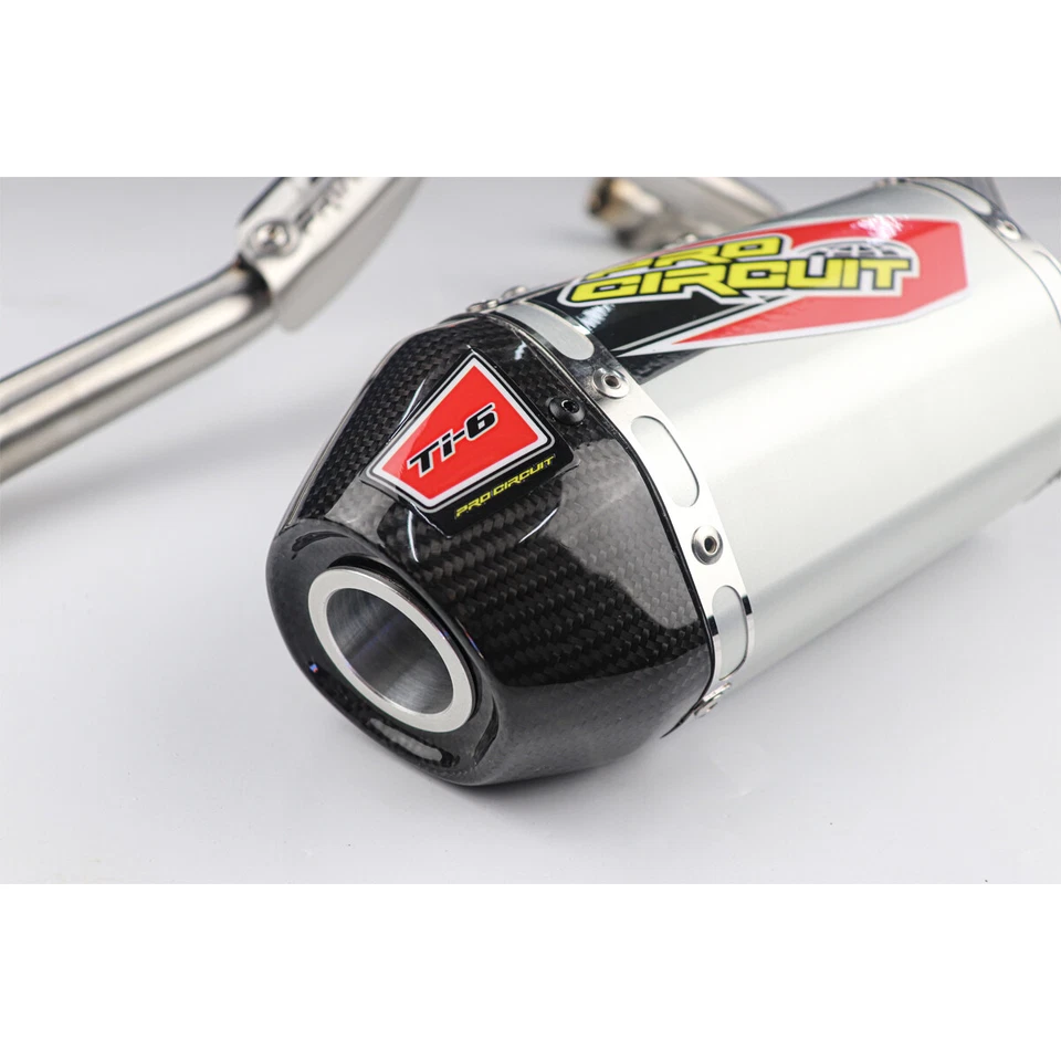 Full System Exhaust Muffer Racing Pipe Ti-6 For Honda CRF 110 CRF110F - image 4 of 4