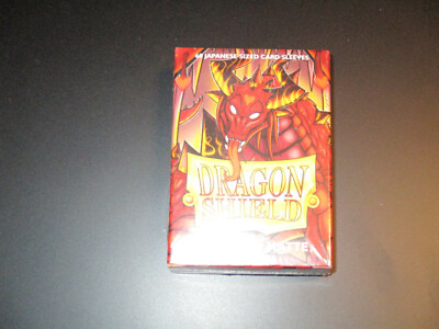 DRAGON SHIELD GRIMSON MATTE 60 JAPANESE SIZED CARD SLEEVES