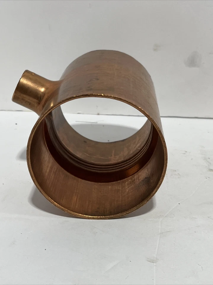 Mueller W40193 Streamline WT-600 Copper Reducing Tee 4"C x 4"C x 1”C TEE - Image 4 of 4