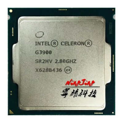 Intel Celeron G3900 2.8GHz Dual-Core 51W CPU Processor LGA 1151 CPU Used CPU Only