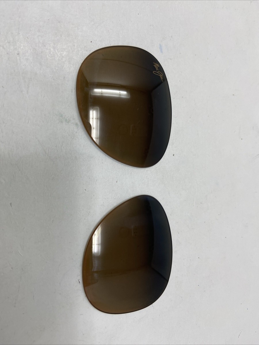 MAUI JIM PAU HANA MJ238 BROWN GLASS 54mm POLARIZED LENS “X74 | eBay