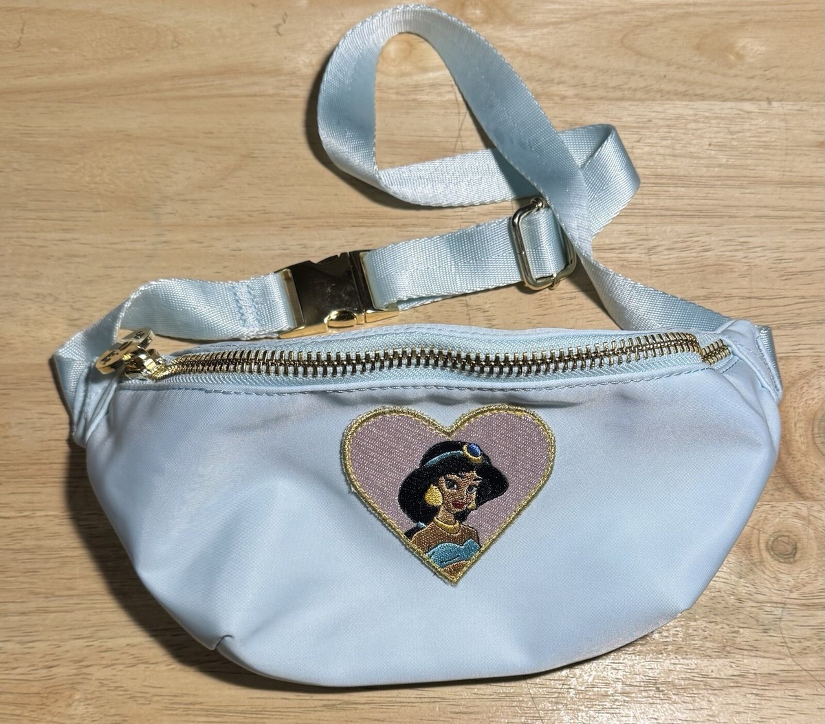 Stoney Clover Lane Disney Princess Jasmine Mint Green Fanny Pack