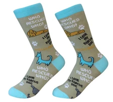 I Love My Rescue Socks Unisex