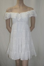 Lilly Pulitzer Emie Dress Resort White Disty Vine Eyelet 010385 Sz 10 NWT