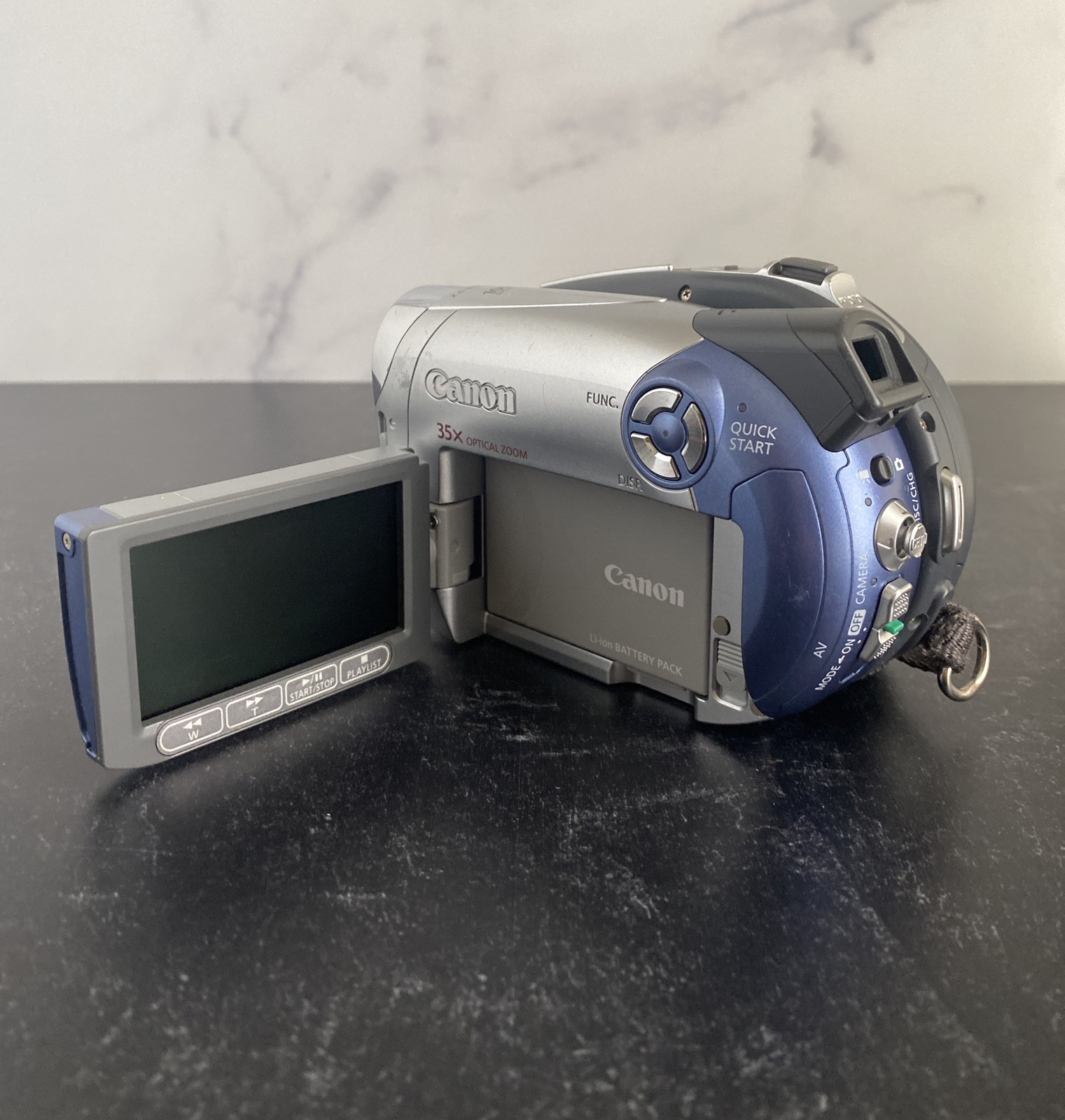 Canon DC210 DVD Camcorder 35x Optical Zoom (PreOwned) Untested eBay