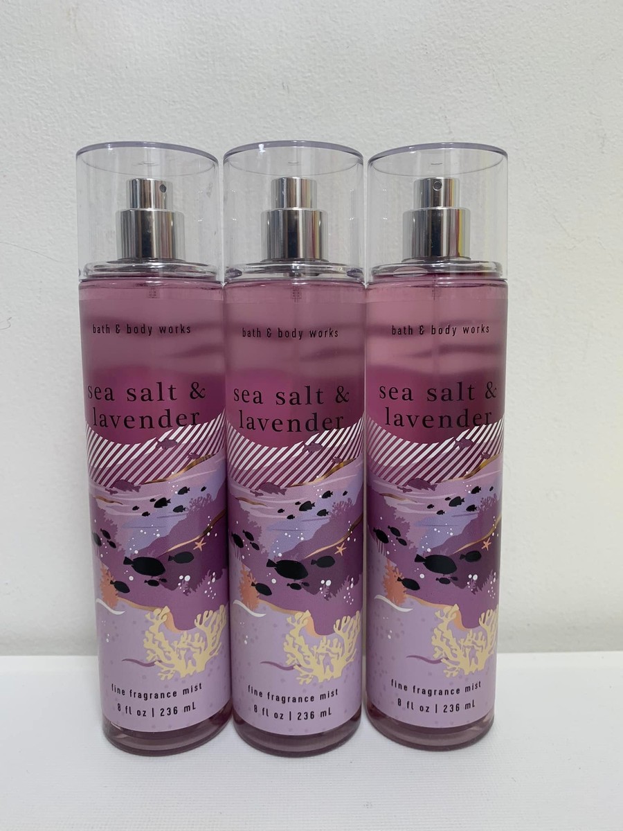 3PC Bath & Body Works Fine Fragrance Body Mist Spray 8 fl oz Pick
