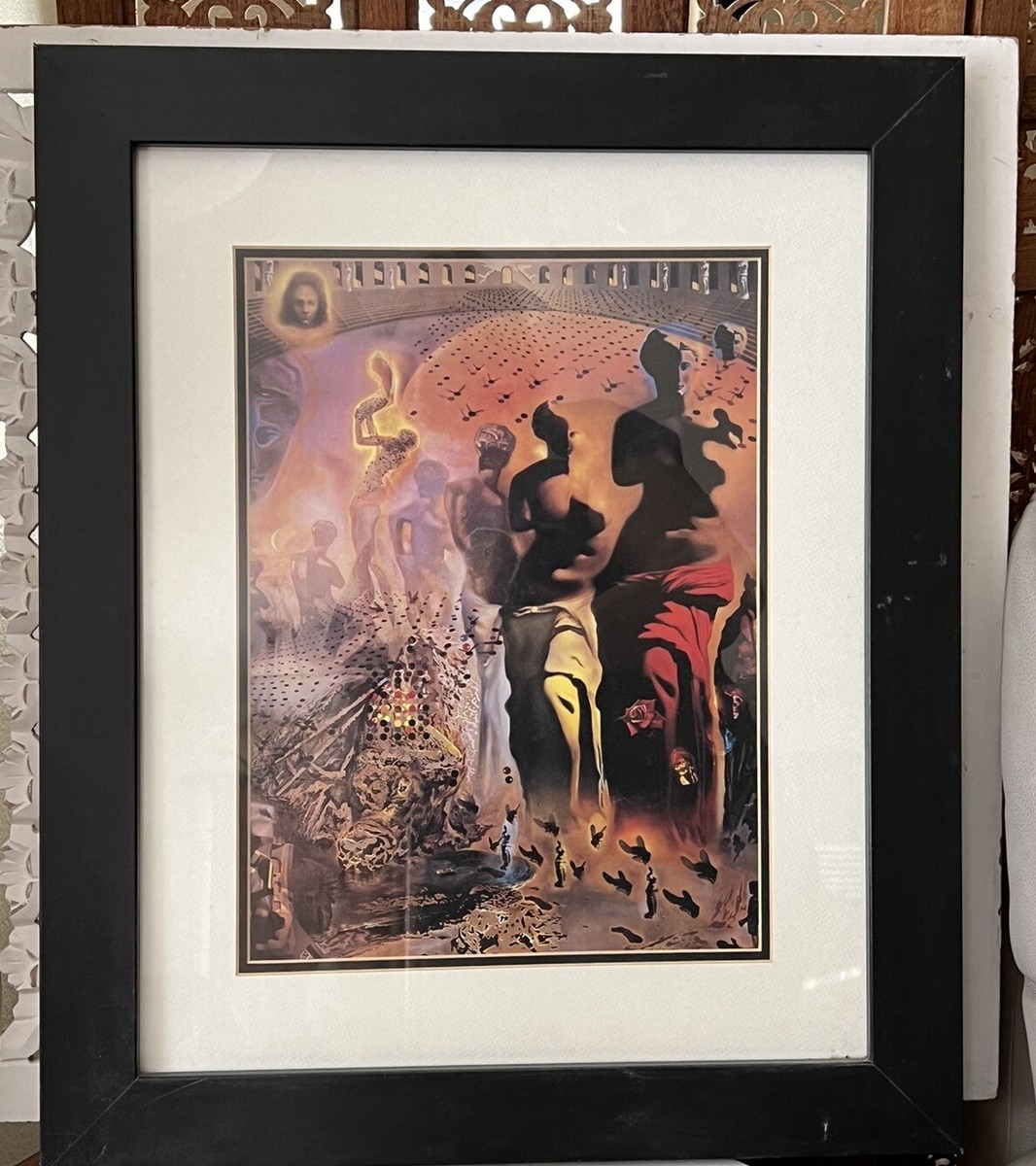 額装品Hallucinogenic Toreador/サルバドールダリ/ポスター ado ポスター