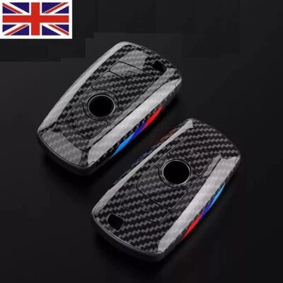 Carbon Fiber Remote Key Fob Case Cover For BMW 1 2 3 4 SERIE F20 F22 F30 F31 F32
