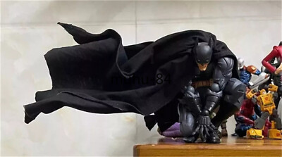 1/12 Custom Wired Cloth Cape for Mafex Batman Model Toy Collectibles No Figure