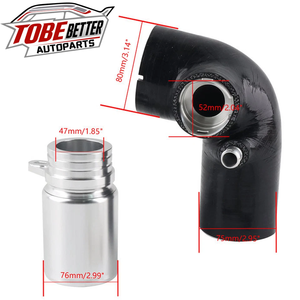 Turbo Inlet Pipe Hose For BMW N20 2.0T 228i/320i/328i/428i/528i xDrive 125i F20 Foto 2 de 4