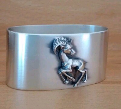 BSF Silber-Auflage Serviettenhalter Sternzeichen Steinbock