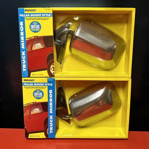 Rally No. 3622 Pillar Mount Chevy-GMC Driver & Passenger Side Truck Mirror