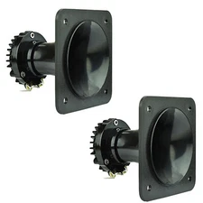 Pair Timpano Audio TPT-DH100 1" Neo 200w Horn Loaded Bullet Tweeter 8 Ohm