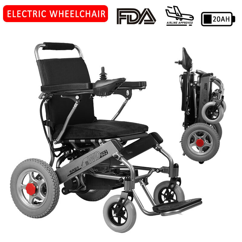 Imagen 9 - Silla de ruedas eléctrica para plegar y viajar Movilidad médica Scooter eléctrico para silla de ruedas EE. UU.