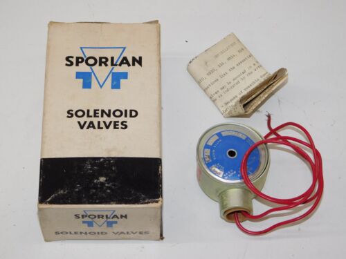 New Sporlan MB10S2 Refrigeration Brass Solenoid Coil Valve 5/8 ODF 3/4 ODM Unit