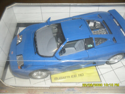 modellauto Maßstab 1:18 Bugatti EB 110 PREMIUM EDITION -neuwertig- MIT OVP