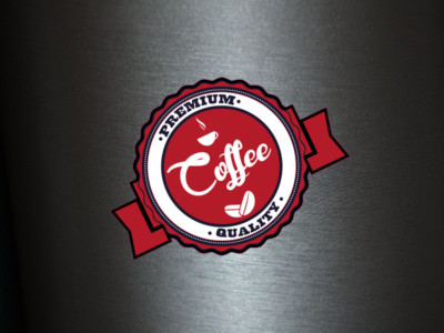 1 x Aufkleber Premium Coffee Quality Kaffee Sticker Logo Tuning Shocker Fun Gag