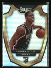 Damien Inglis 2014 Panini Select Silver Prizm #190 Basketball Card