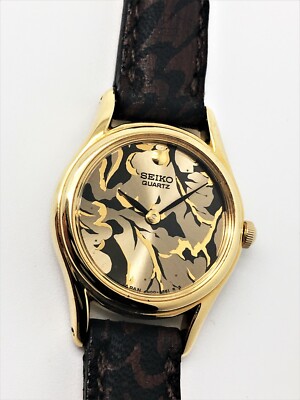 SEIKO LADIES 4N00-0608 NOT-WORKING VINTAGE BEAUTIFUL QUARTZ ANALOG