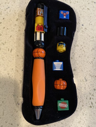 Lego Writing System Pen Basketball In Case Used Needs Ink Refill Ebay