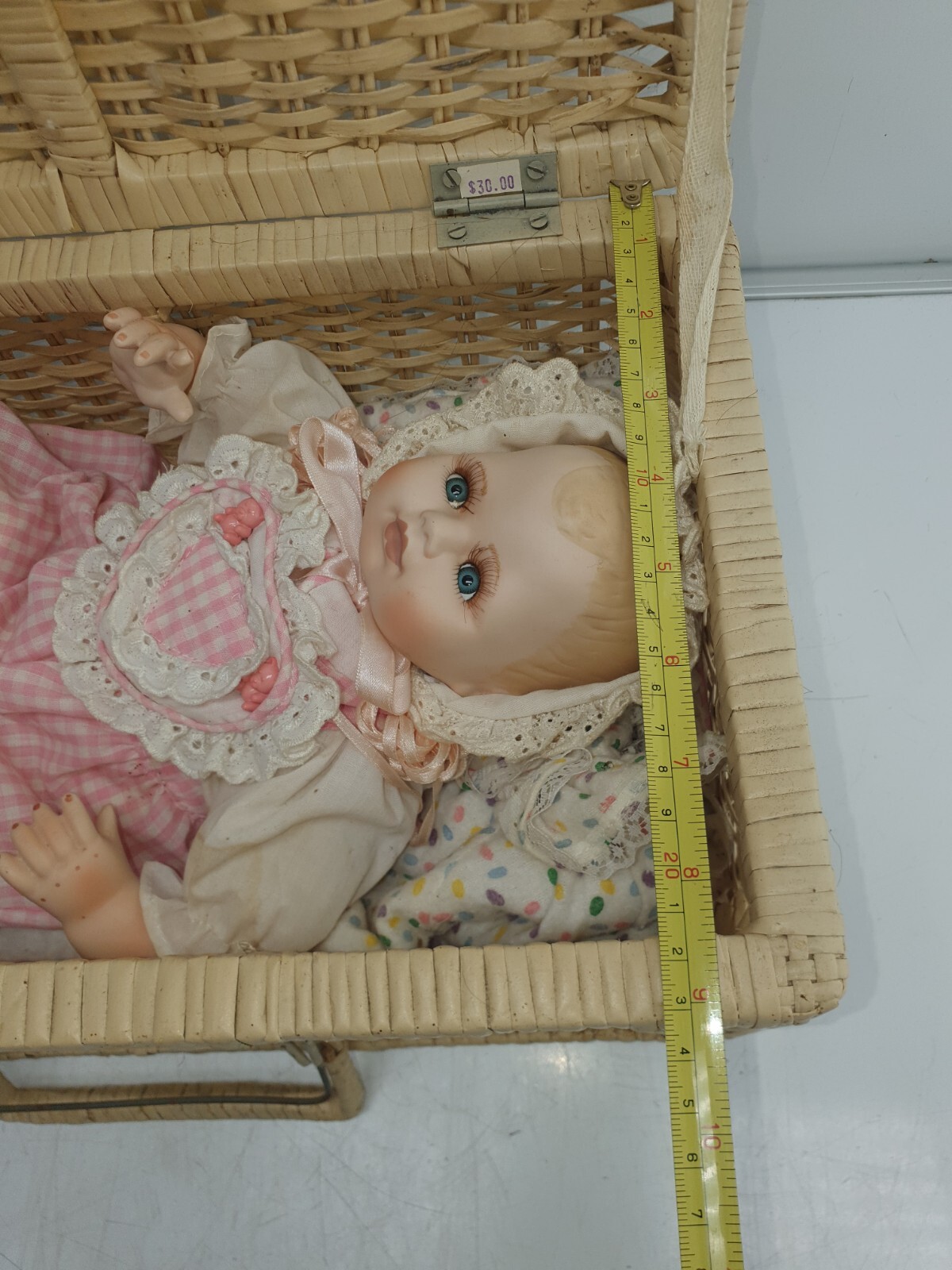 Paradise Galleries Beverly Stoehr Baby Doll in Basket eBay