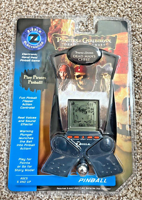 Zizzle Disney Pirates of the Caribbean 2006 Dead Man's Chest Pinball Game